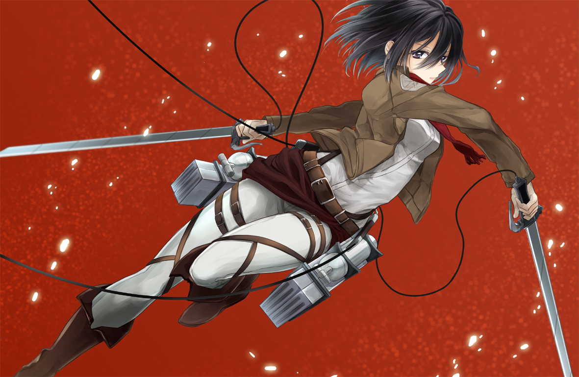 Wallpaper Mikasa Ackerman