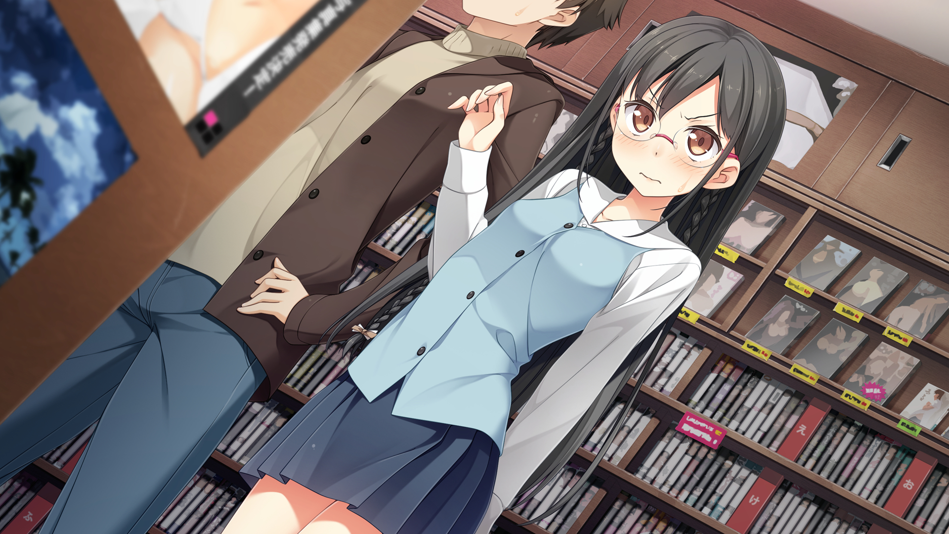 Кoi suru kanojo no bukiyou na butai game cg