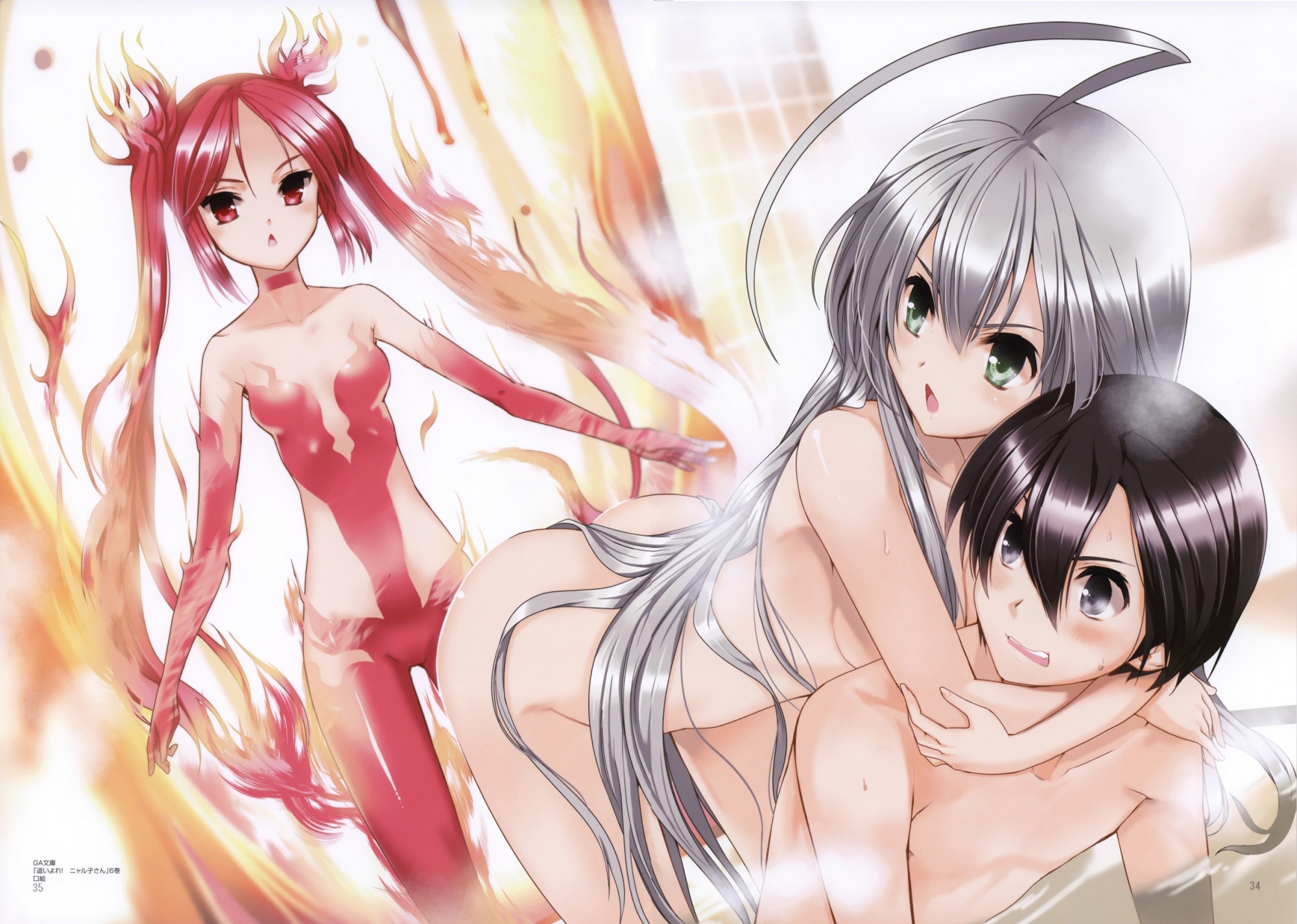 Yahari Ore no Seishun Love Come wa Machigatteiru; Date a Live; Nyaruko-san W 