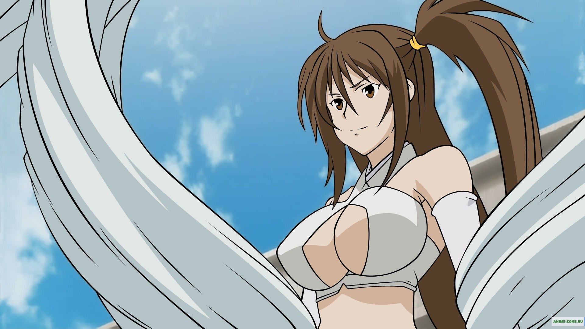 Грудастые девушки из Sekirei