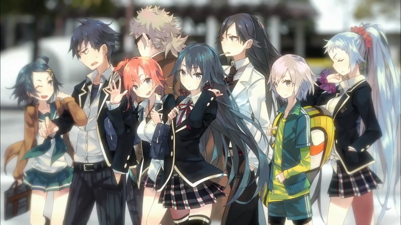 Yahari Ore no Seishun Love Come wa Machigatteiru; Date a Live; Nyaruko-san W 