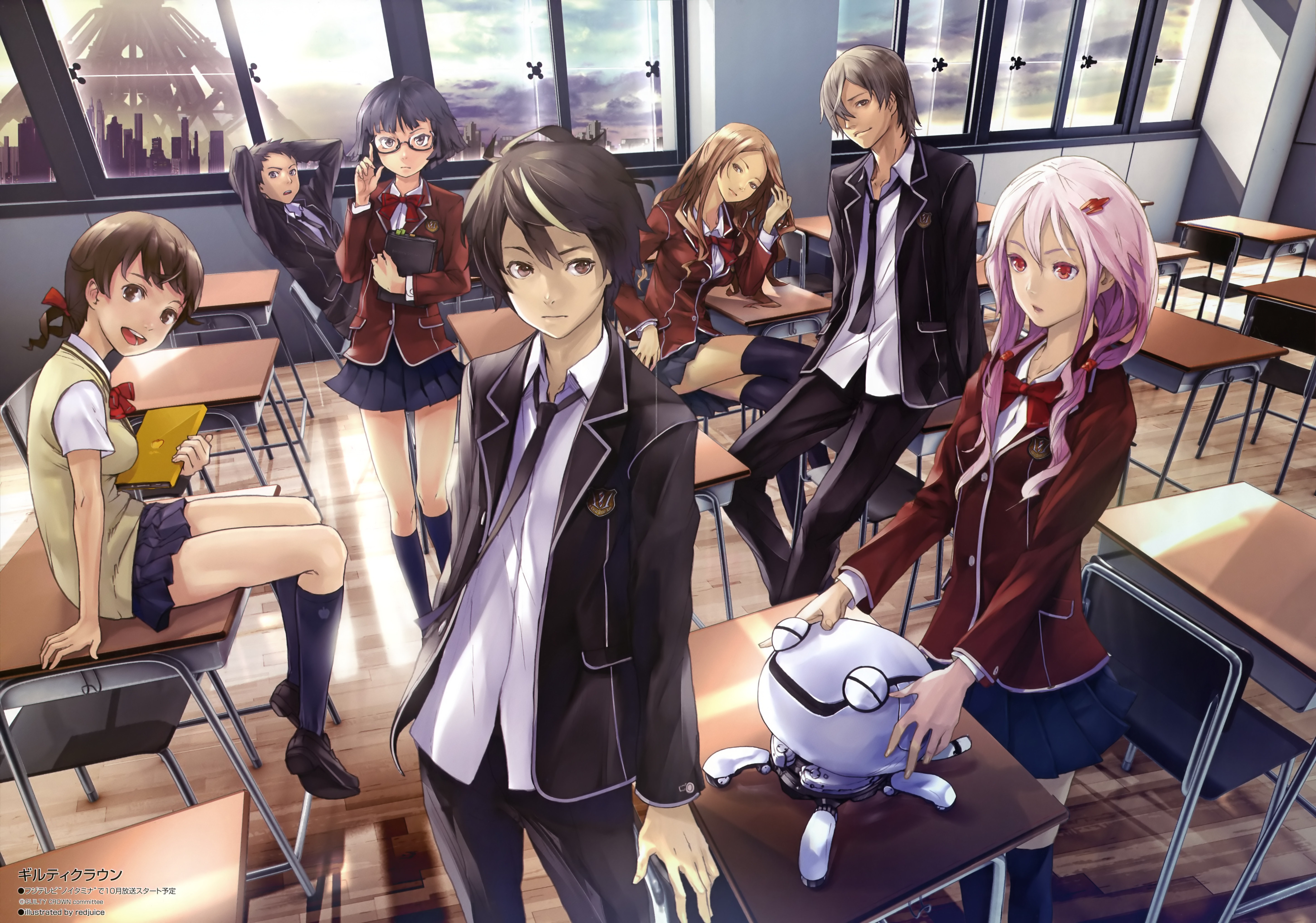 Guilty Crown Art